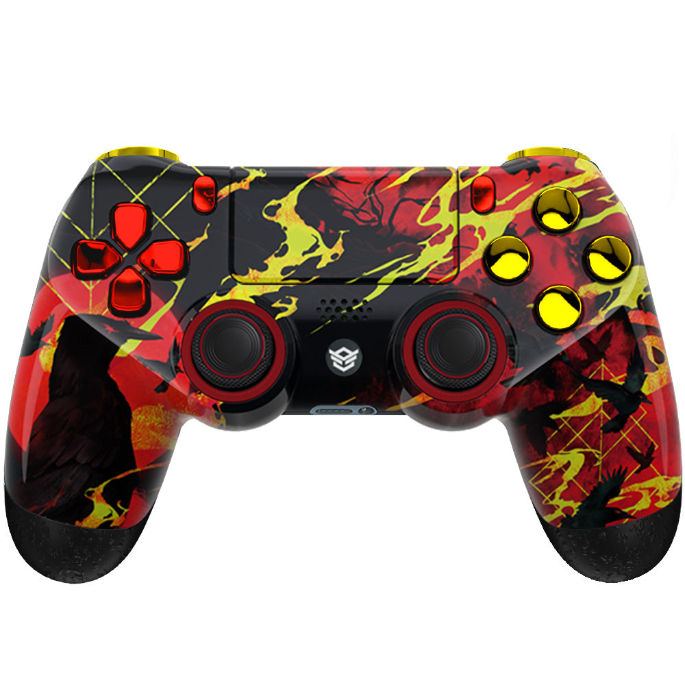 PS4 Controller Red sale Skulls