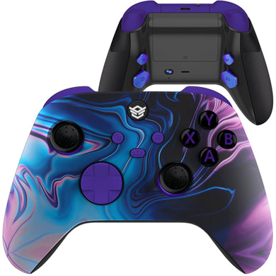 HEXGAMING ADVANCE Controller with FlashShot for XBOX, PC, Mobile - Origin of Chaos ABXY Labeled