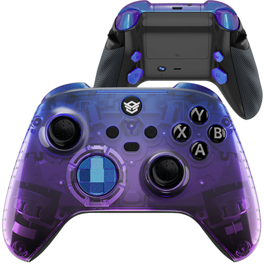 ADVANCE Controller with Adjustable Triggers for XBOX, PC, Mobile - Gradient Clear Bluebell