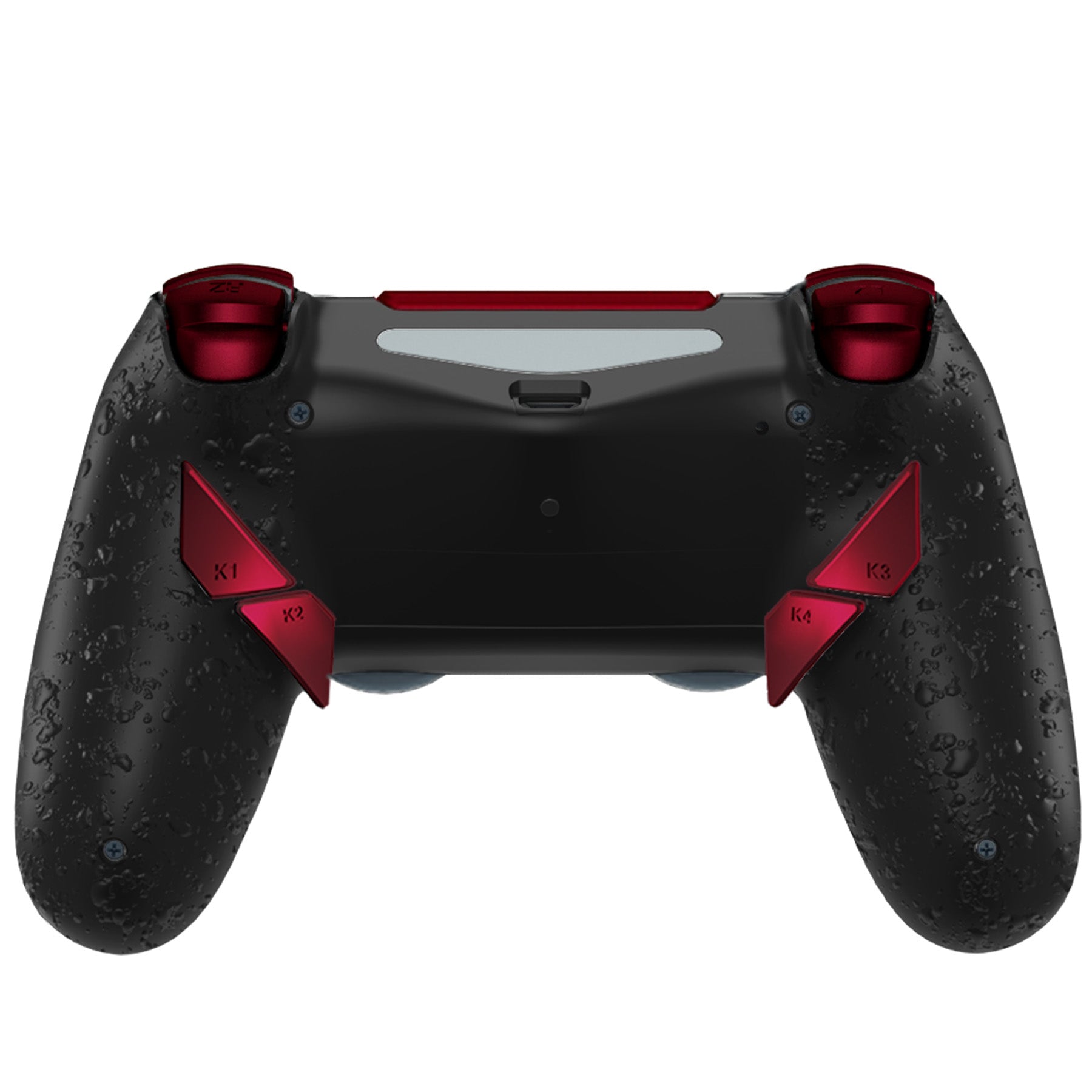 HEXGAMING NEW EDGE Controller for PS4, PC, Mobile - Black Red