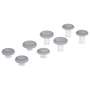 HEXGAMING Replacement Thumbsticks 2 Height Domed & Concave Grips for New Edge, New Spike, Ultra X and Phantom Controllers - Base Part is NOT Included