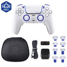 Load image into Gallery viewer, HEXGAMING PHANTOM Controller with Adjustable Triggers+Charging Cable+Carring Bag for PS5, PC, Mobile - 10 Styles
