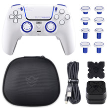 Load image into Gallery viewer, HEXGAMING PHANTOM Controller with Adjustable Triggers+Charging Cable+Carring Bag for PS5, PC, Mobile - 10 Styles
