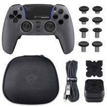 Load image into Gallery viewer, HEXGAMING PHANTOM Controller with Adjustable Triggers+Charging Cable+Carring Bag for PS5, PC, Mobile - 10 Styles
