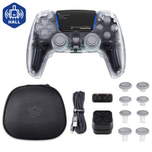 Load image into Gallery viewer, HEXGAMING PHANTOM Controller with Adjustable Triggers+Charging Cable+Carring Bag for PS5, PC, Mobile - 10 Styles
