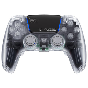 HEXGAMING PHANTOM Controller with Adjustable Triggers for PS5, PC, Mobile - Explorer Edition