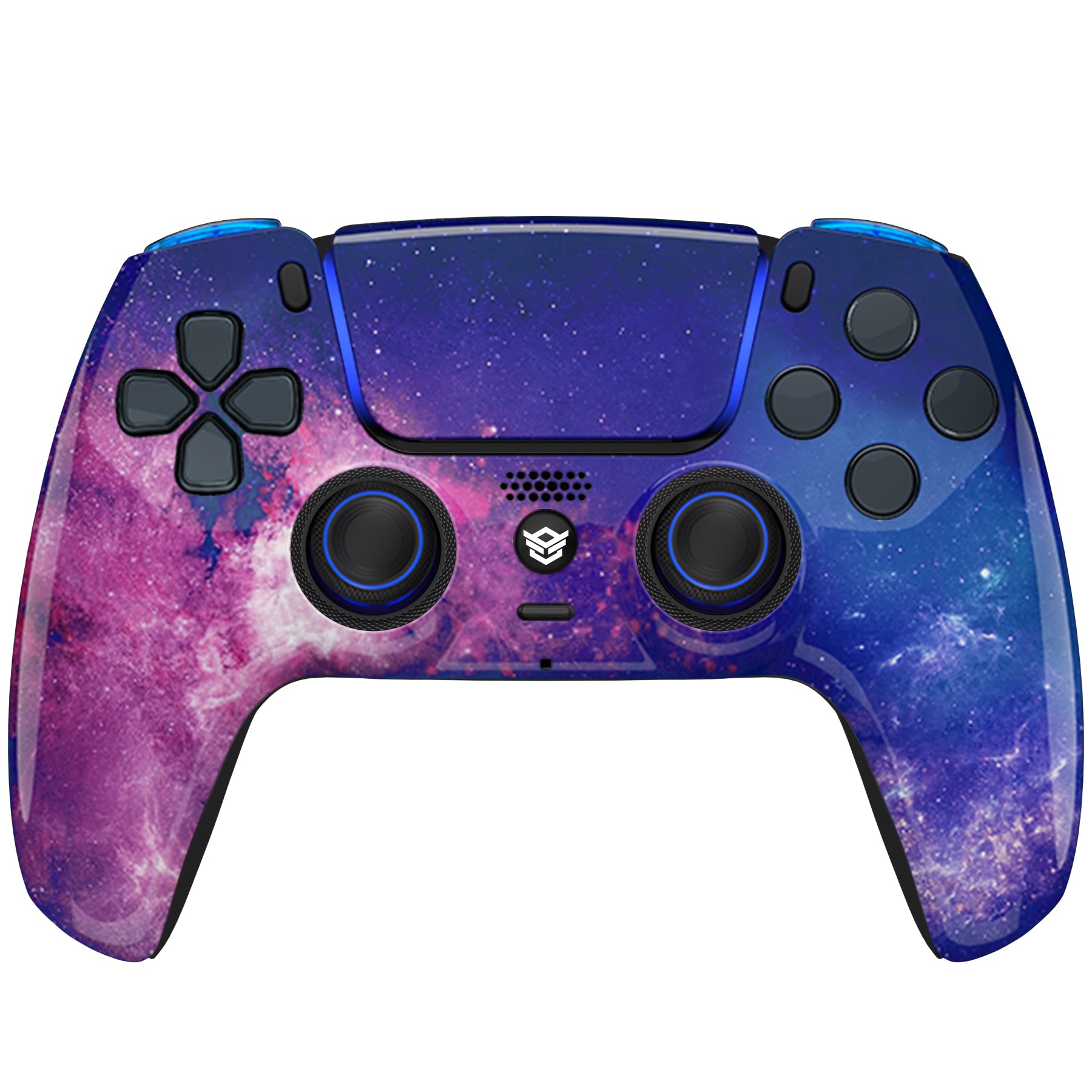 HEXGAMING RIVAL PRO Controller for PS5, PC, Mobile - Purple Galaxy HEXGAMING