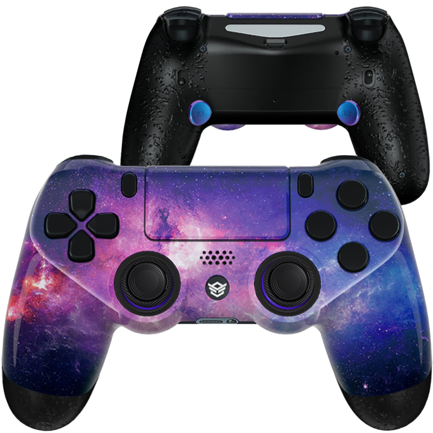 HEXGAMING NEW SPIKE Controller for PS4, PC, Mobile- Nebula Purple Black