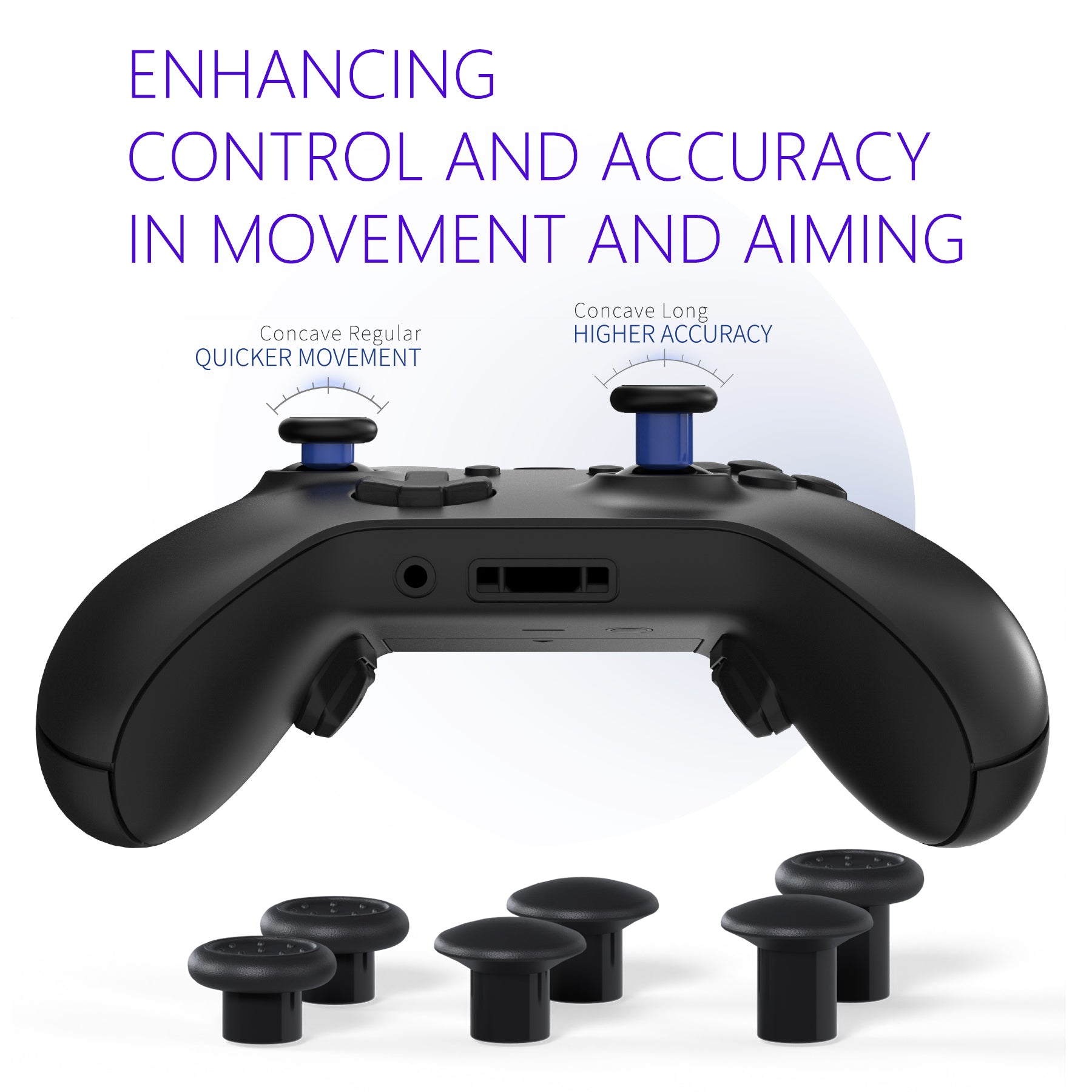 HEXGAMING ULTRA ONE Controller for XBOX, PC, Mobile-The eye of the omniscient ABXY Labeled