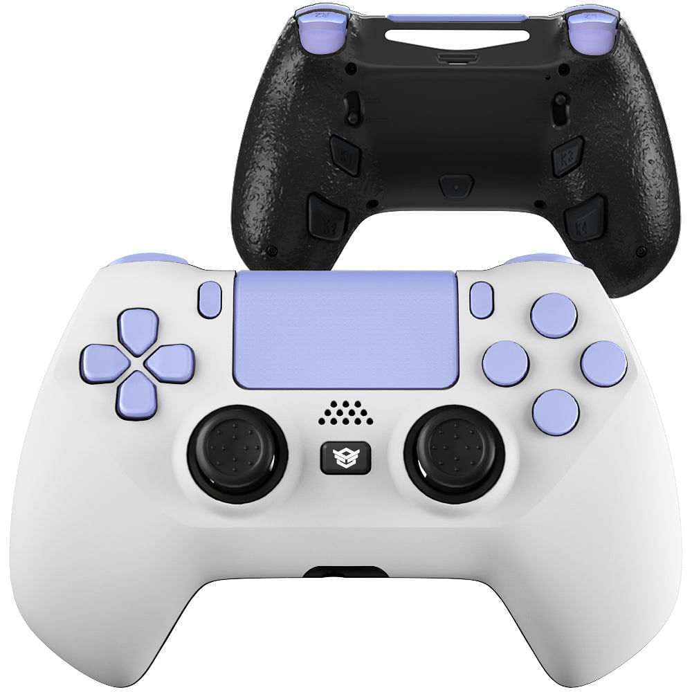 HEXGAMING HYPER Controller for PS4, PC, Mobile - White Pink