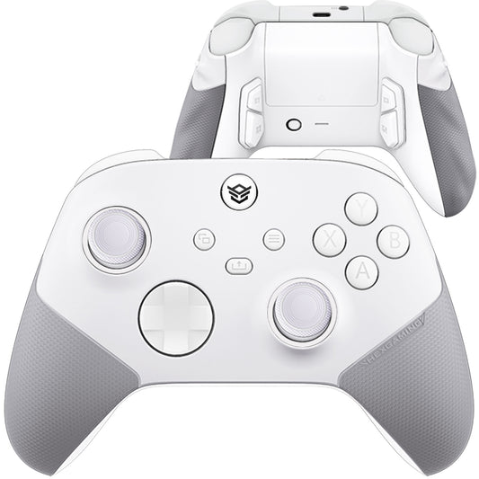 ULTRA X with Adjustable Triggers & Rubberized Grip Faceplate - White